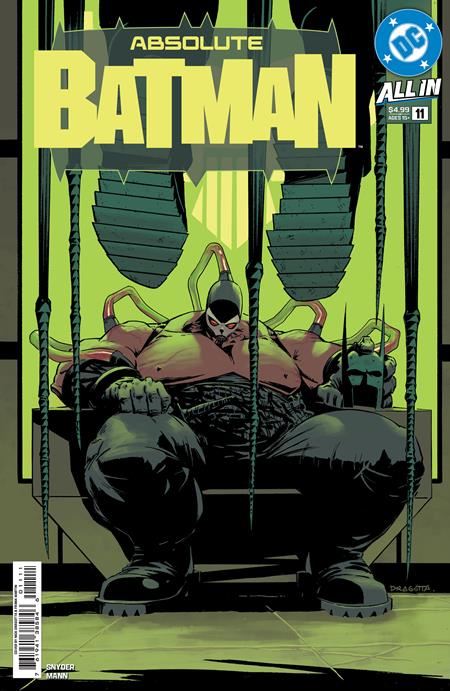 ABSOLUTE BATMAN #11 CVR A NICK DRAGOTTA  DC Comics Comic Book 2025