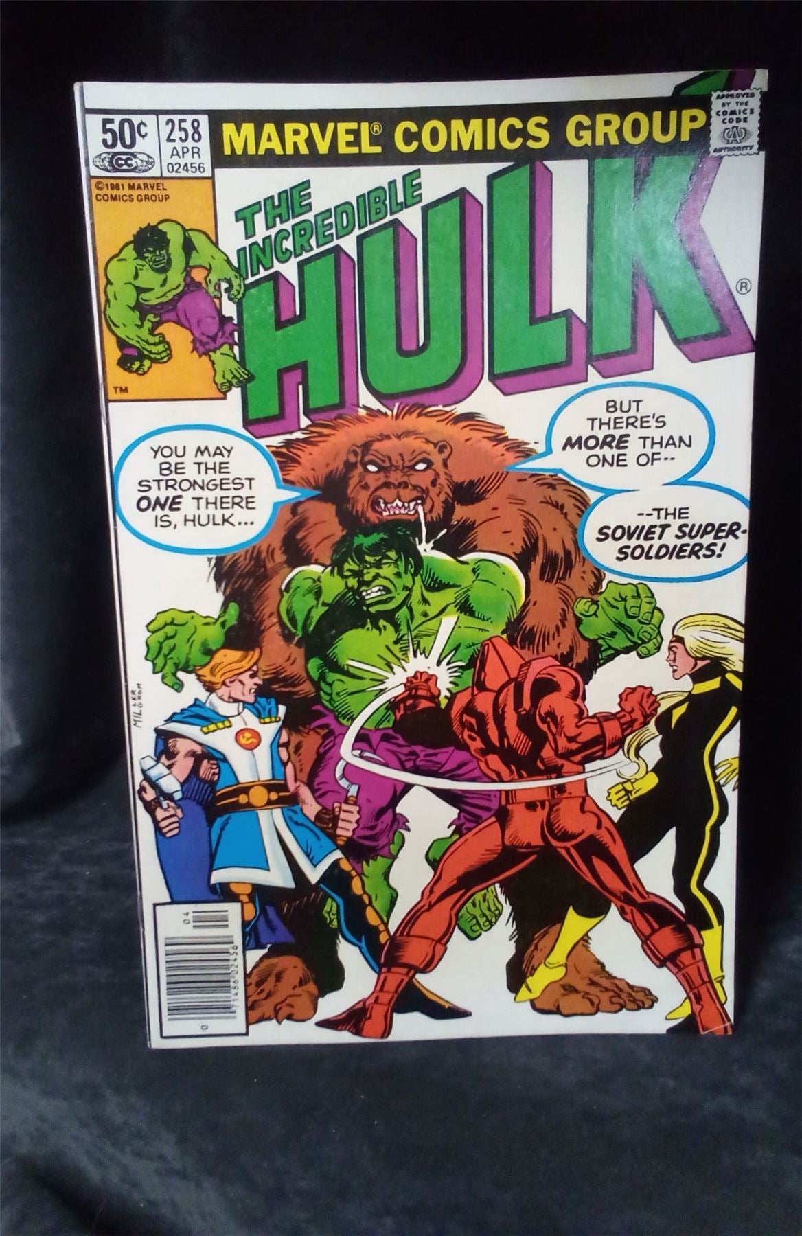 The Incredible Hulk #258 1981 Marvel Comics Comic Book