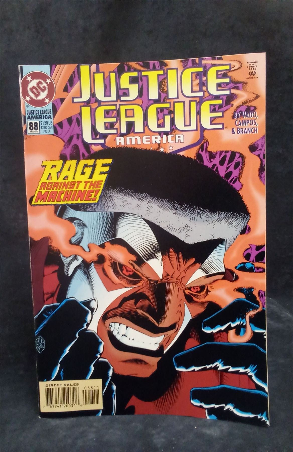 Justice League America #88 1994 DC Comics Comic Book