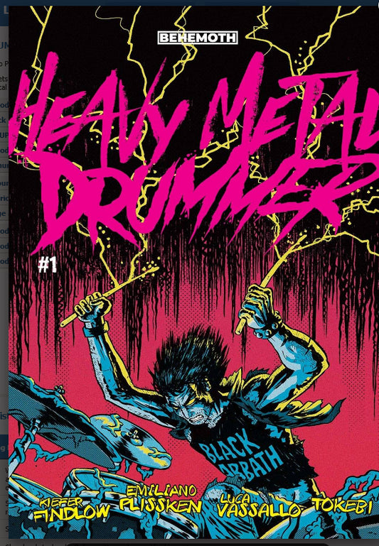 Heavy Metal Drummer #1 (of 6) Cvr A Vassallo (mr) Behemoth Comics Comic Book