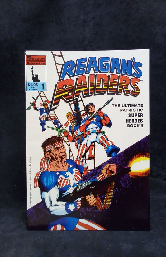 Reagan's Raiders #1 1986  Comic Book