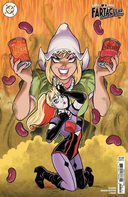 Harley Quinn Fartacular Silent Butt Deadly #1 (One Shot) Cvr B Amanda Conner Card Stock Var  DC Comics Comic Book