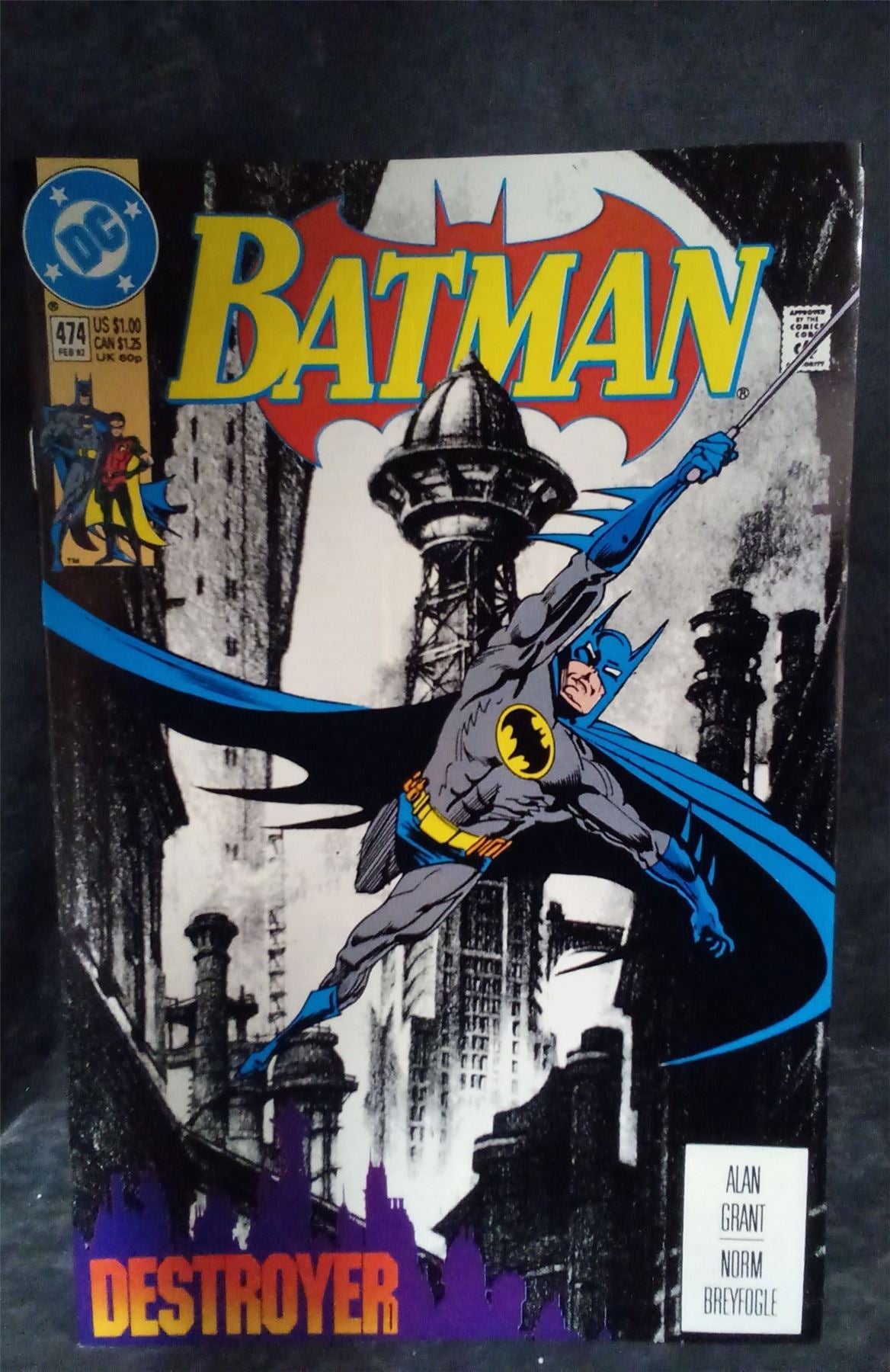 Batman #474 1992 DC Comics Comic Book