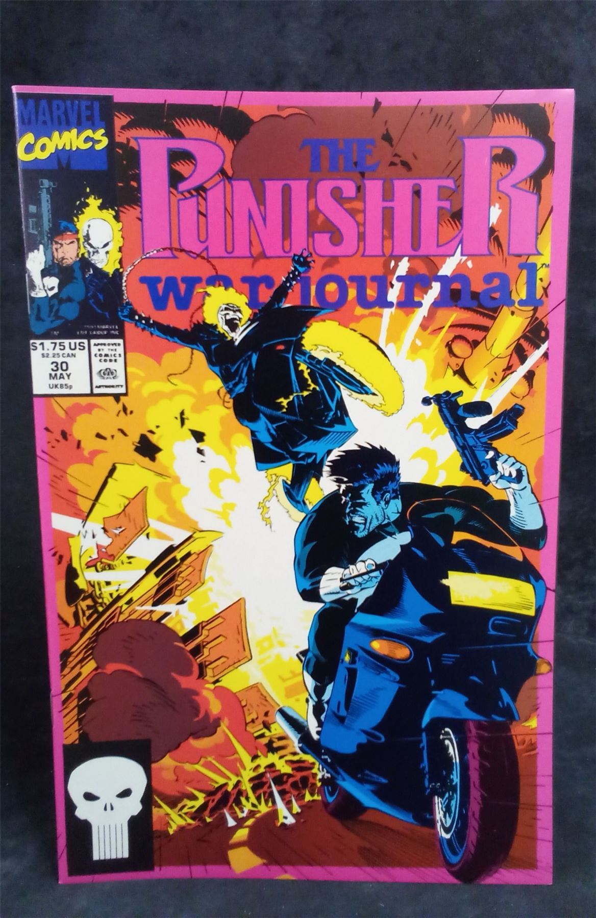 The Punisher War Journal #30 1991 Marvel Comics Comic Book