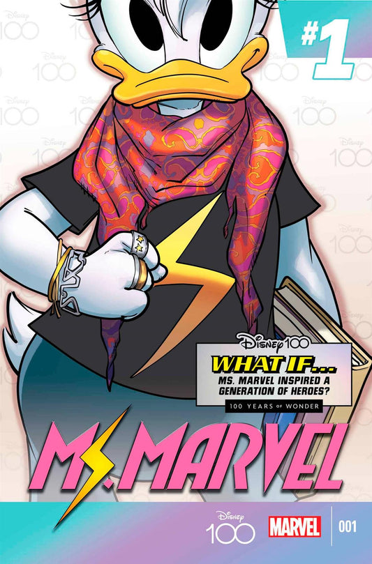 Amazing Spider-man #33 Perissonotto Disney100 Ms. Marvel Var (Perissonotto Disney100 Ms. Marvel Var) Marvel Prh Comic Book 2023