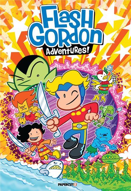 Flash Gordon Adventures Tp Vol 1 Flash Of Greatness Papercutz Comic Book