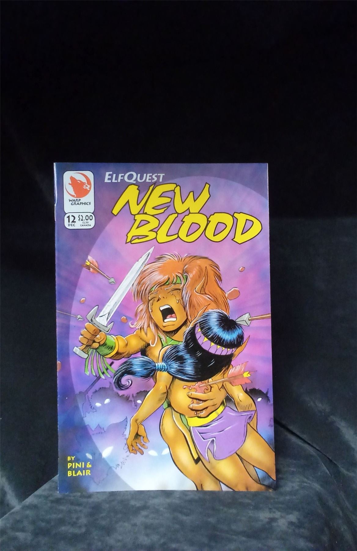 ElfQuest: New Blood #12 1993 warp-graphics Comic Book