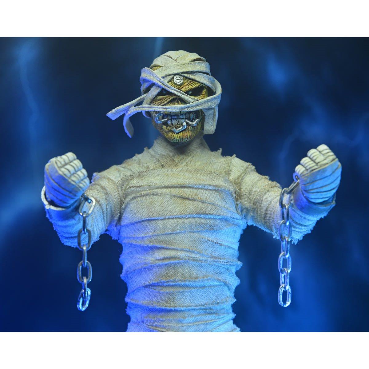 Iron Maiden Powerslave Mummy Eddie 8-Inch Clothed Action Figure By NECA