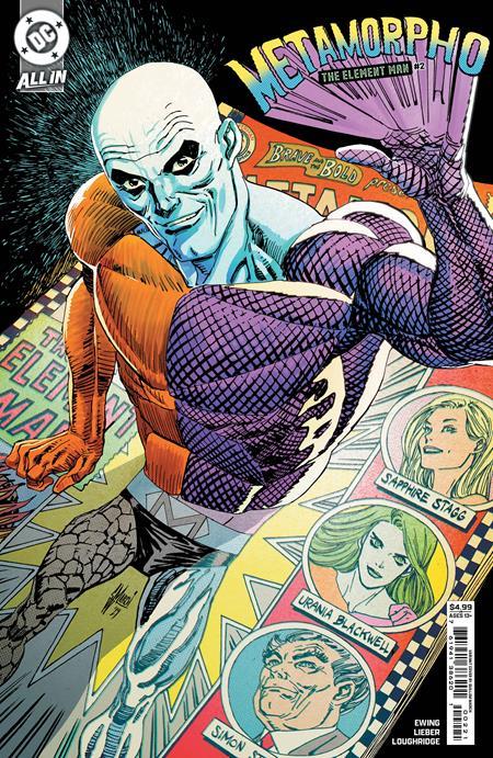 Metamorpho The Element Man #2 Cvr B Guillem March Card Stock Var DC Comics Comic Book