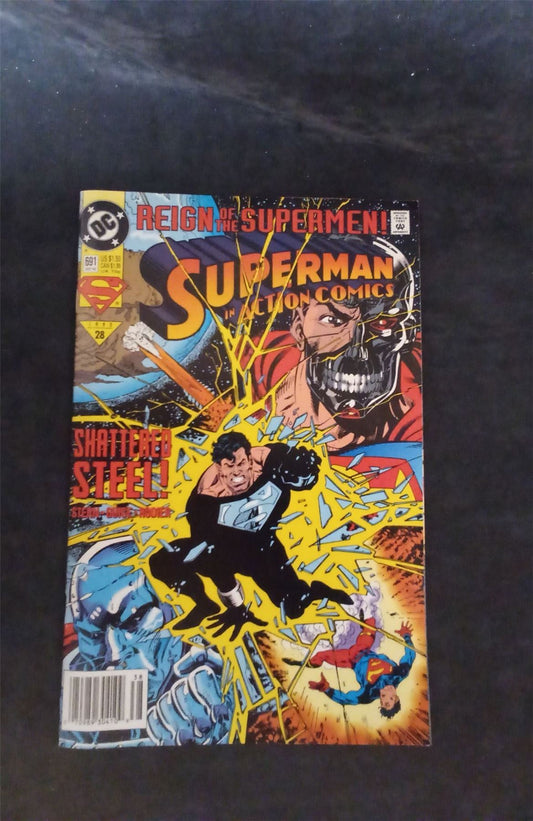 Action Comics #691 1993 dc-comics Comic Book dc-comics Comic Book dc-comics Comic Book