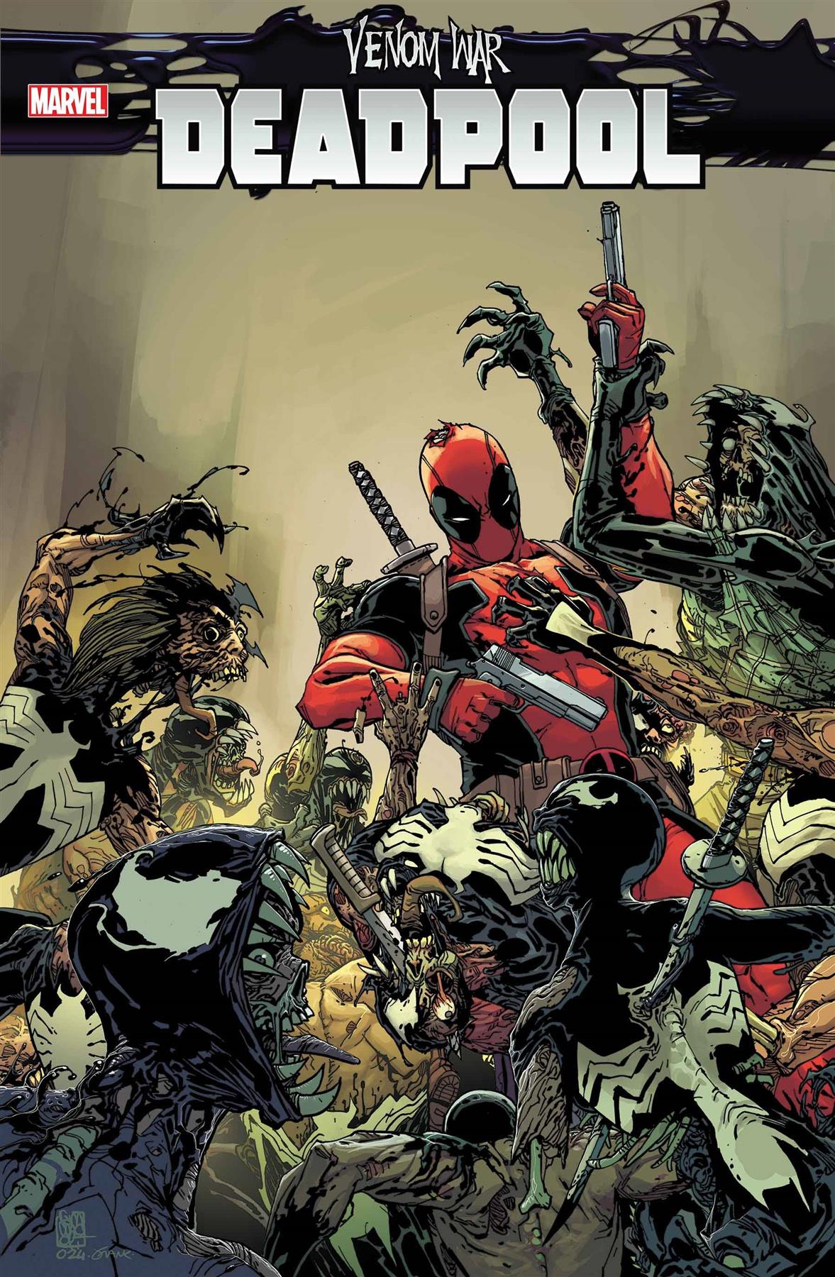 Venom War Deadpool #1  Marvel Prh Comic Book 2024