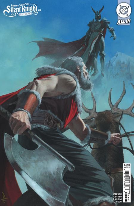 Batman Santa Claus Silent Knight Returns #4 (of 5) Cvr B Riccardo Federici Card Stock Var DC Comics Comic Book