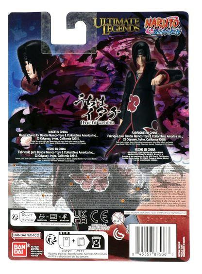 Naruto Ultimate Legends Action Figure Wave 2 Itachi Uchiha by Bandai Namco