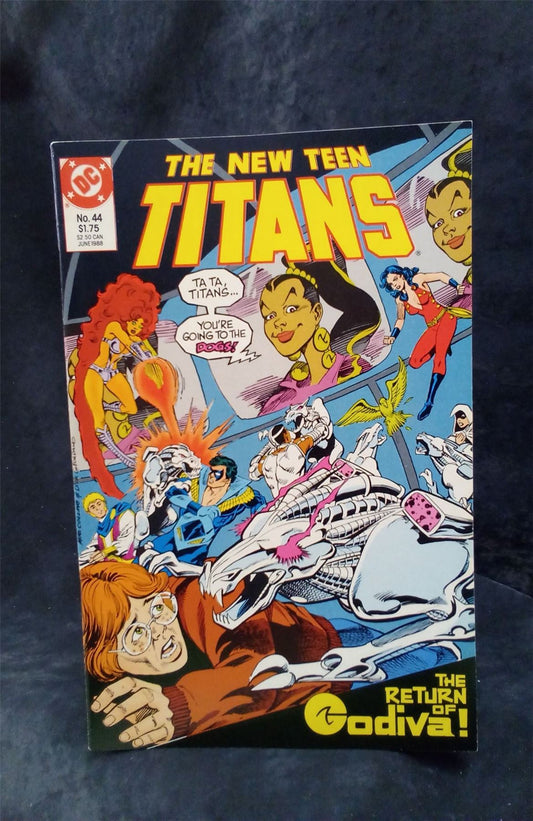 The New Teen Titans #44 1988 DC Comics Comic Book