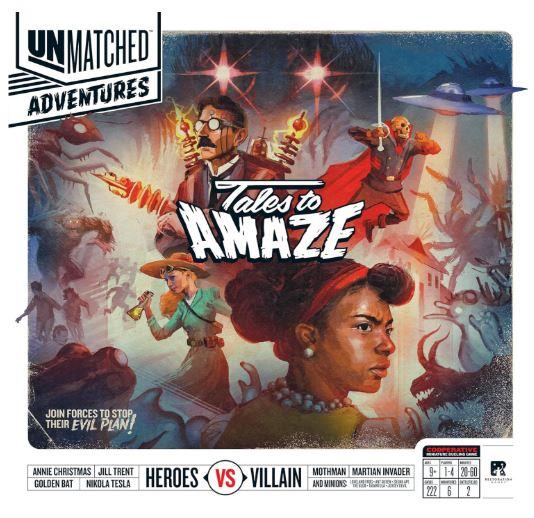 Unmatched Adventures: Tales to Amaze By Restoration Games Board Game