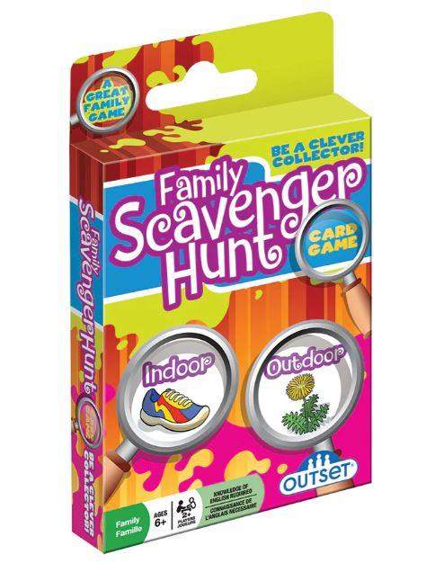 Family Scavenger Hunt Card Game By Outset Media Board Game