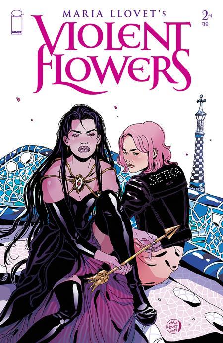 Violent Flowers #2 (of 4) Cvr A Maria Llovet (mr) Image Comics Comic Book