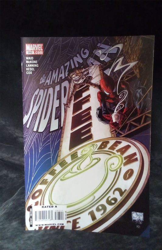 The Amazing Spider-Man #593 2009 Marvel Comics Comics Comic Book
