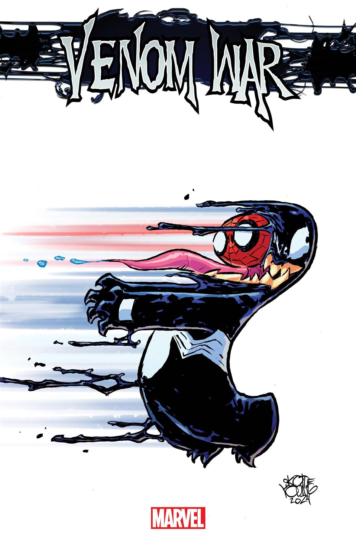 Venom War #2 (of 5) Skottie Young Var Marvel Prh Comic Book  Marvel Prh Comic Book 2024