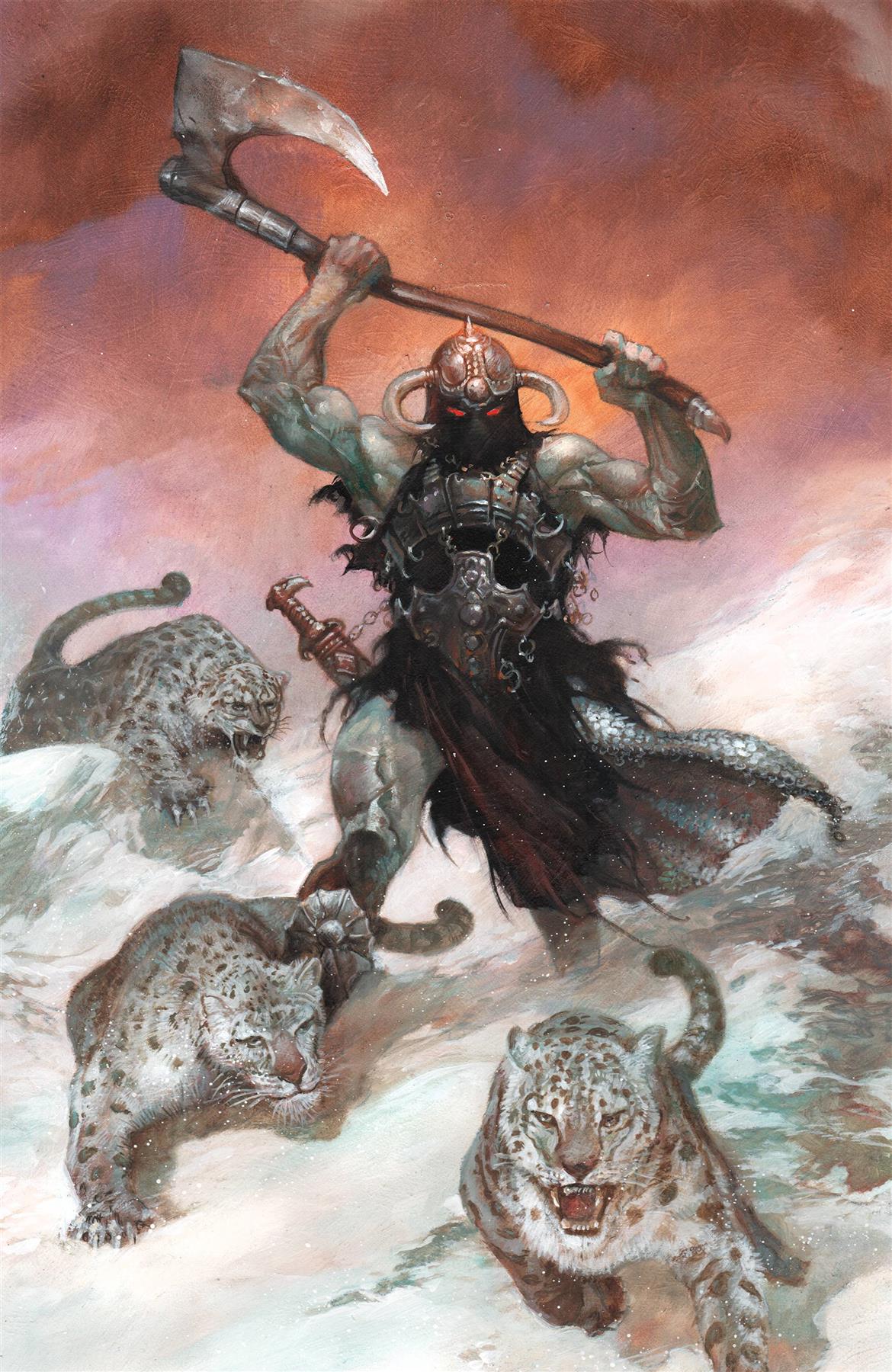 Frank Frazetta Death Dealer #8 Cvr E 15 Copy Incv Dorman Unb (Cvr E 15 Copy Incv Dorman Unbranded) Opus Comics Comic Book 2022