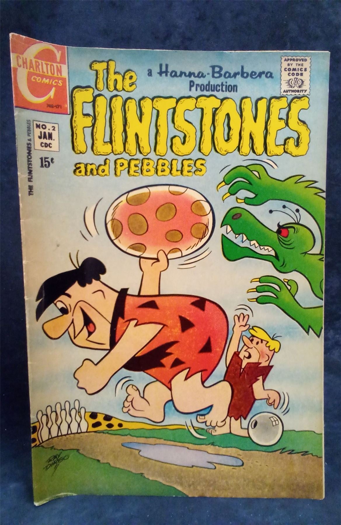The Flintstones and Pebbles #2 1971 Charlton Comic Book
