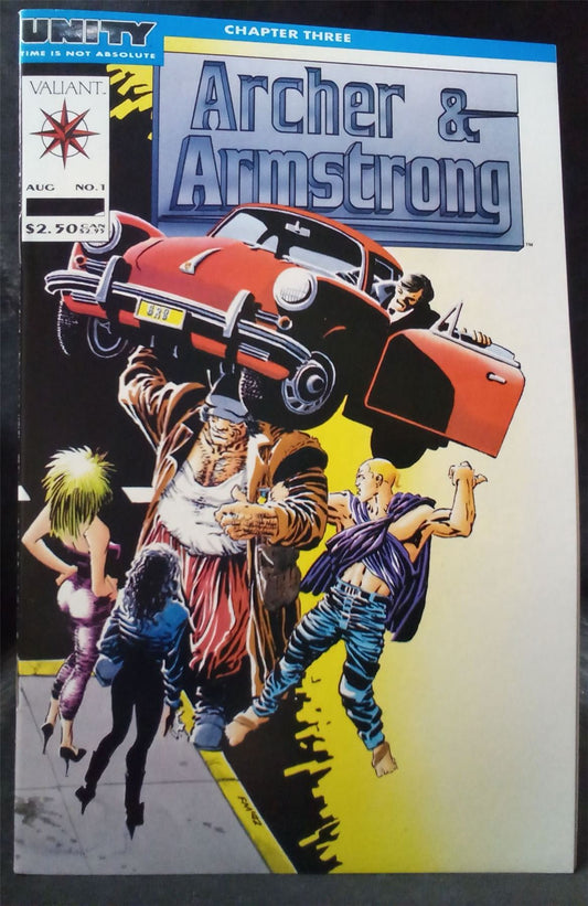 Archer & Armstrong #1 1992 valiant Comic Book