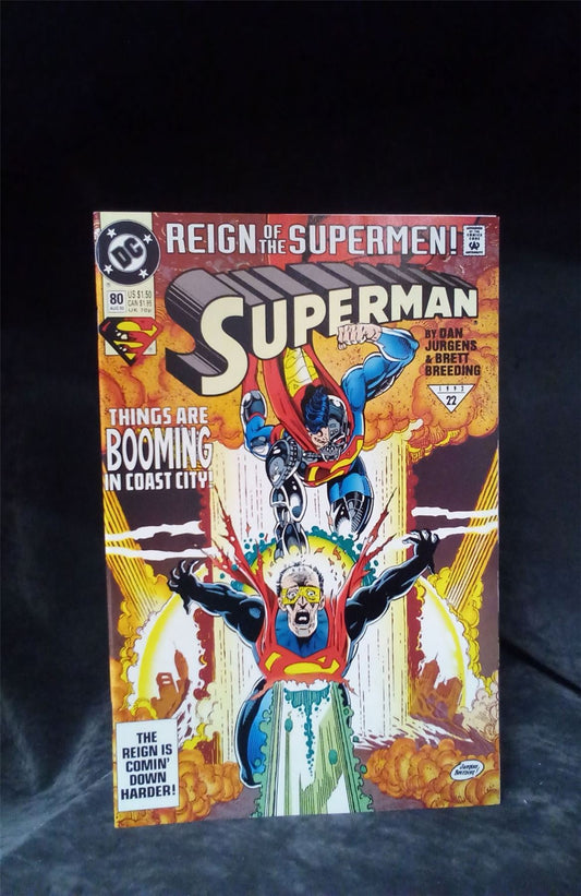 Superman #80 1993 DC Comics Comic Book