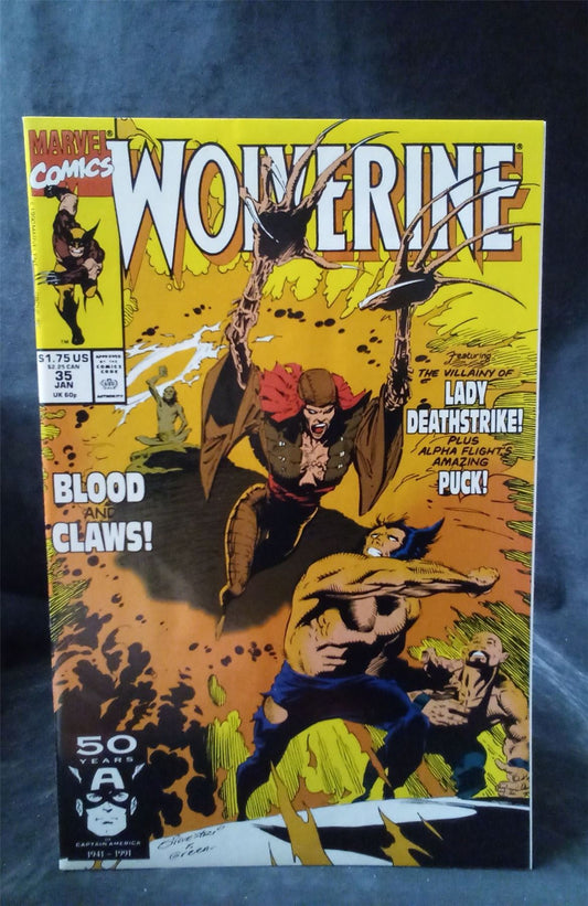 Wolverine #35 1991 Marvel Comics Comic Book