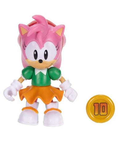 Sonic the Hedgehog 4-Inch Action Figures Wave 20 Classic Amy with Super Ring by Jakks Pacific