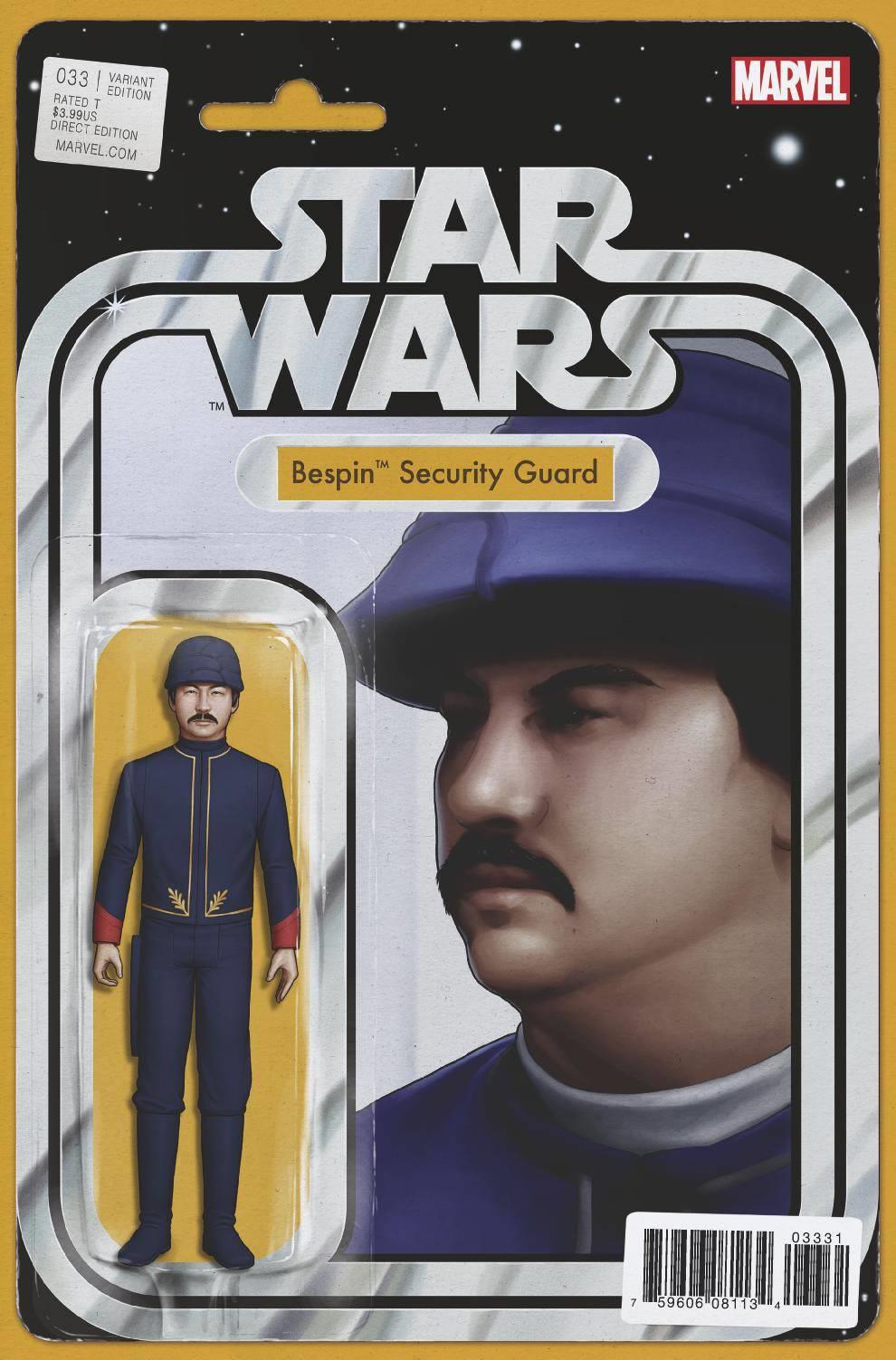 Star Wars #33 Christopher Action Figure Var (Christopher Action Figure Var) Marvel Comics Comic Book