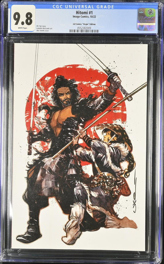 Hitomi #1 JAF Exclusive Image Comics CGC 9.8 Graded Comic Book