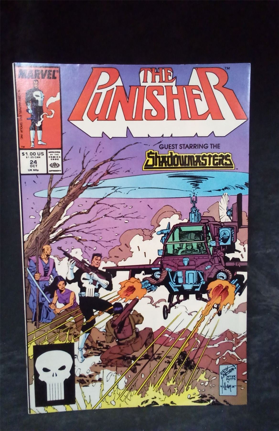The Punisher #24 1989 Marvel Comics Comic Book