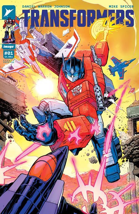 Transformers #1 Eighth Printing Cvr A Pat Gleason Image Comics Comic Book