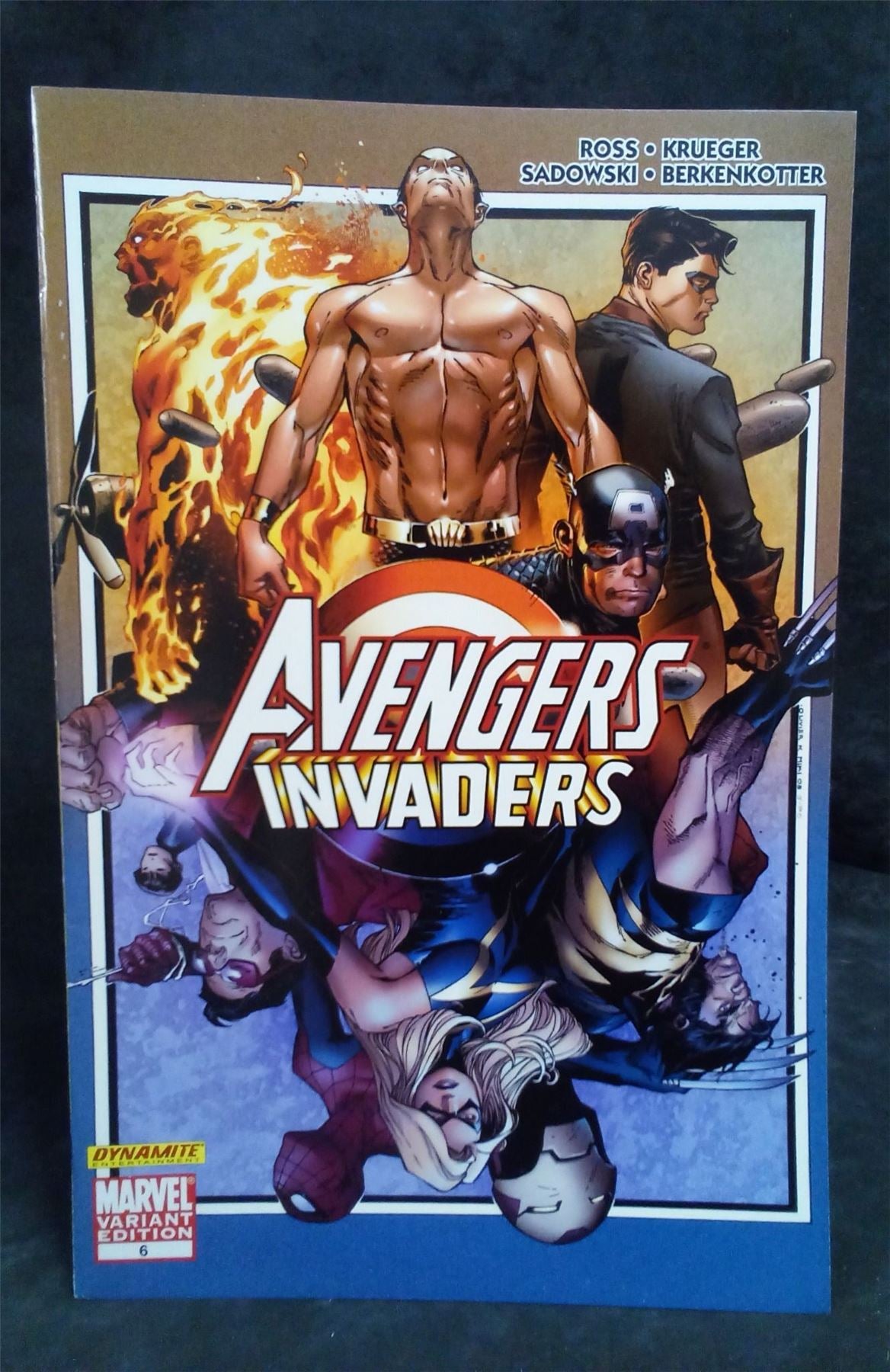 Avengers/Invaders #6 Variant Cover 2009 Marvel Comics Comic Book
