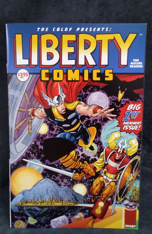 The CBLDF Present: Liberty Comics #1 Second Print 2008 image comics Comic Book