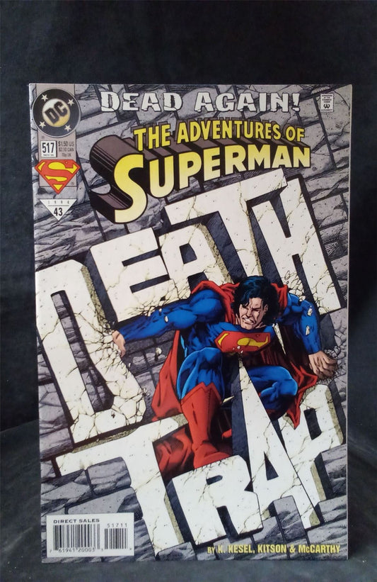 The Adventures of Superman #517 1994 DC Comics Comic Book