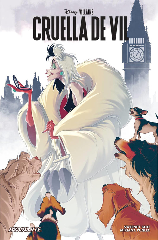 Disney Villains Cruella De Vil Tp Dynamite Comic Book