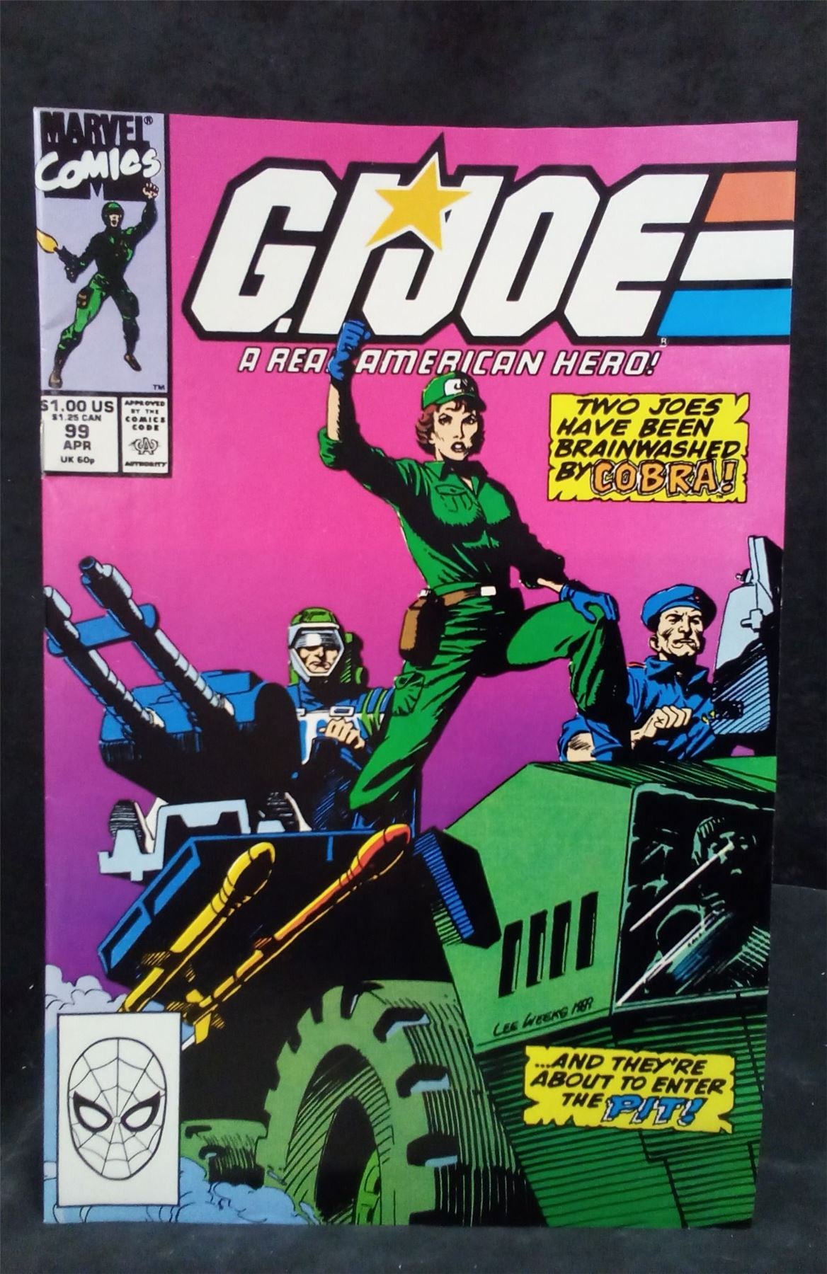 G.I. Joe: A Real American Hero #99 1990 Marvel Comics Comic Book