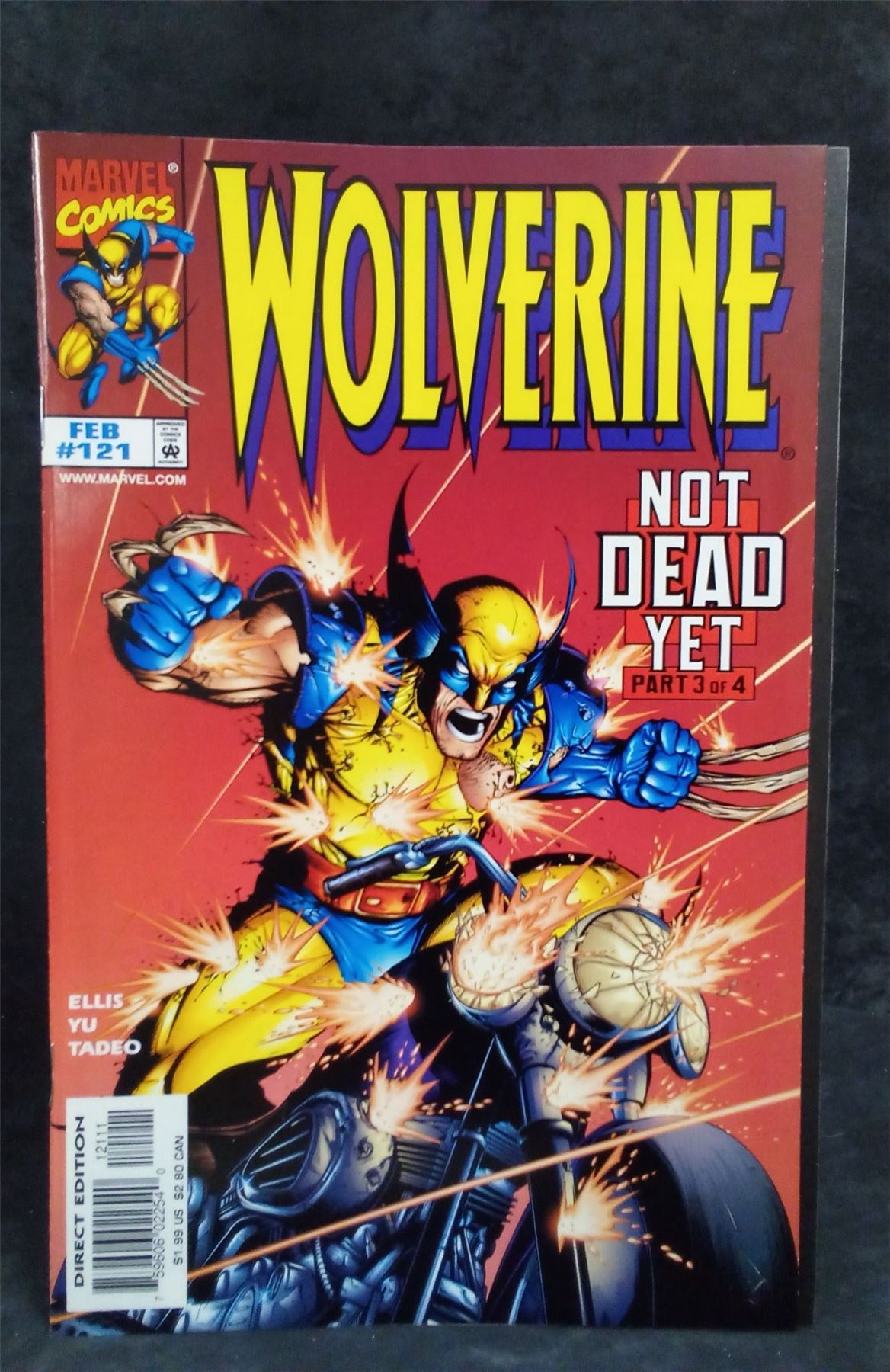 Wolverine #121 1998 Marvel Comics Comic Book
