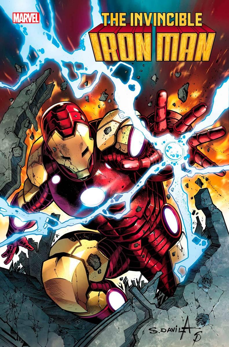 Invincible Iron Man #7 Davila Var (Davila Var) Marvel Prh Comic Book 2023