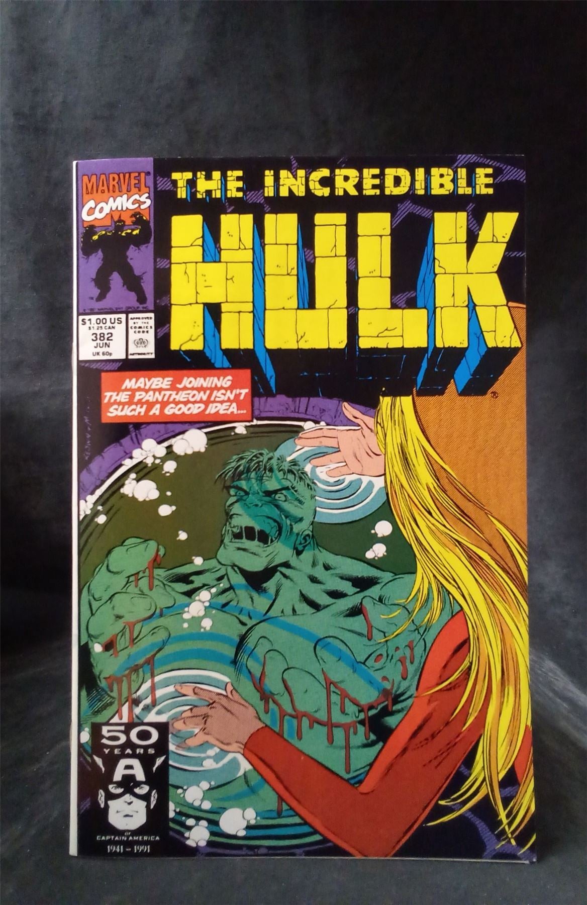 The Incredible Hulk #382 1991 Marvel Comics Comic Book – JAF Comics