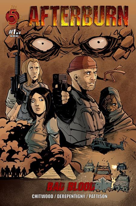 Afterburn Bad Blood #1 (of 4) Massive Publishing Comic Book