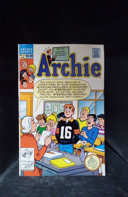 Archie #373 1990 Archie Comics Comic Book