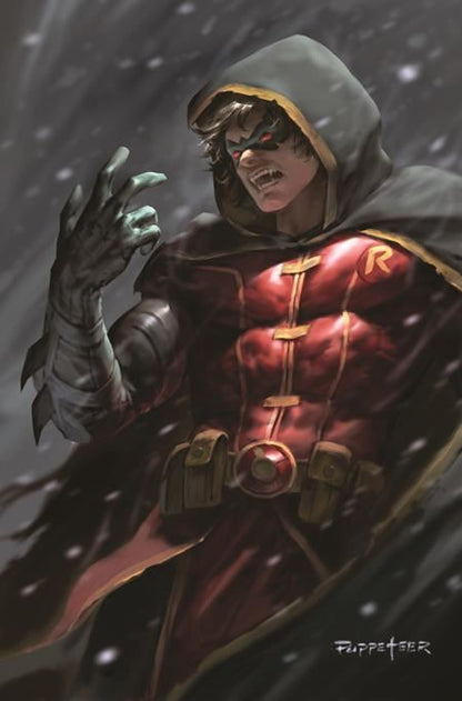 DC VS VAMPIRES WORLD WAR V #8 (OF 12) CVR C PUPPETEER LEE CARD STOCK VAR  DC Comics Comic Book 2025