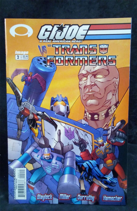 G.I. Joe vs. The Transformers #2 2003 Image Comics Comic Book