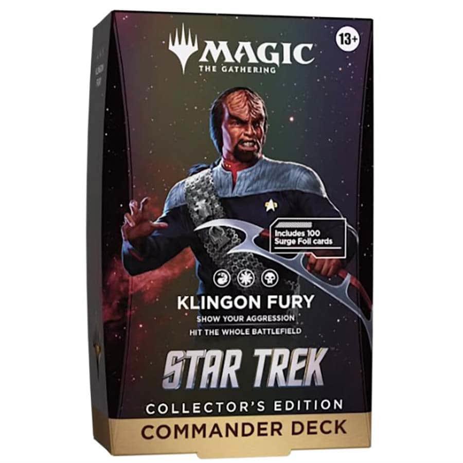 MTG TCG Star Trek- Klingon Fury: Commander Deck, Collector Edition By Wizards of the Coast