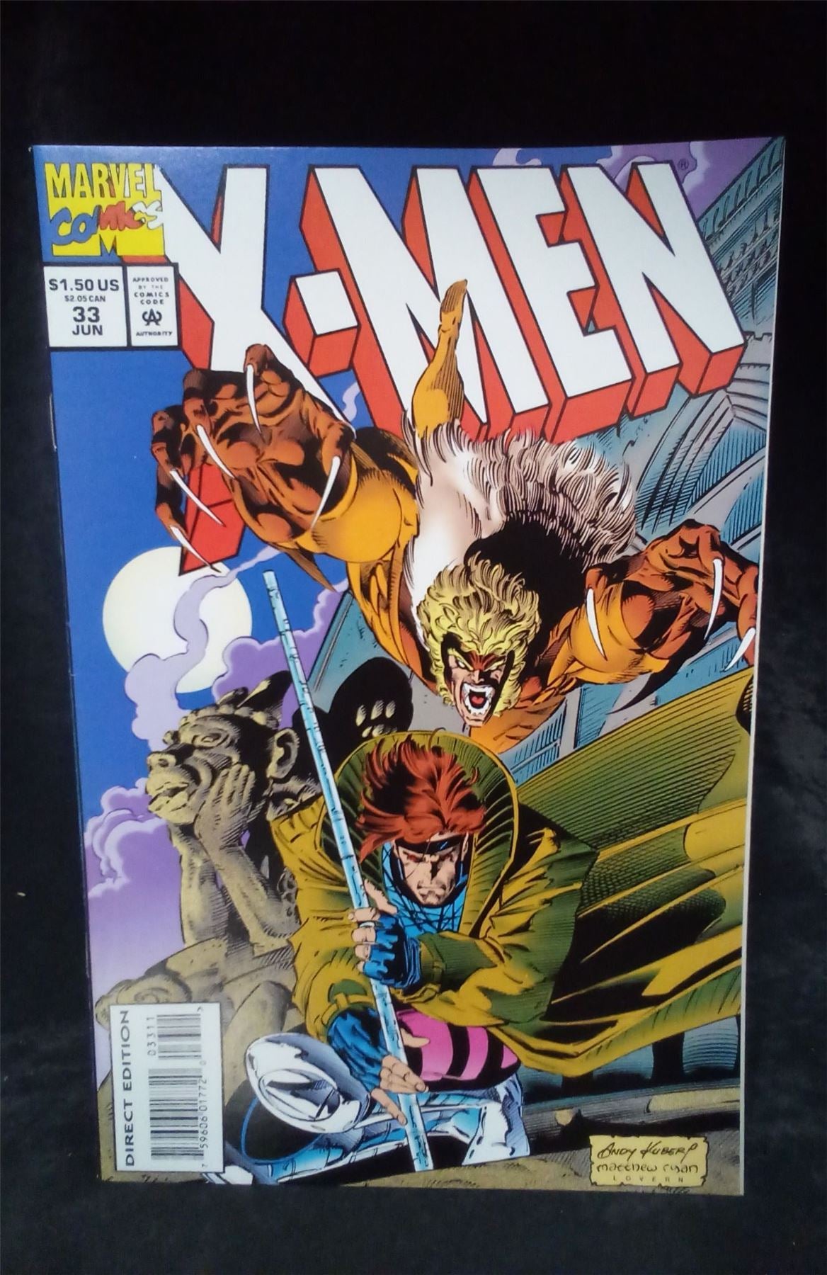 X-Men #33 Newsstand Edition 1994 Marvel Comics Comic Book