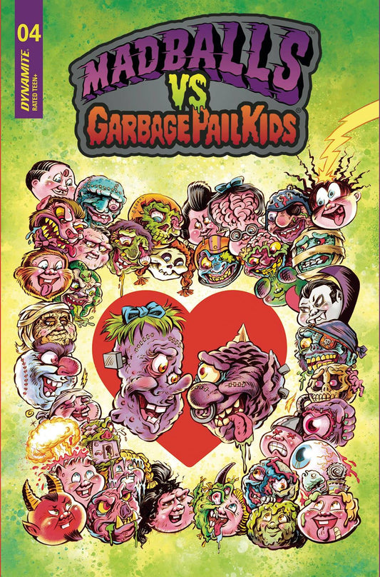 Madballs Vs Garbage Pail Kids #4 Cvr B Crosby Dynamite Comic Book