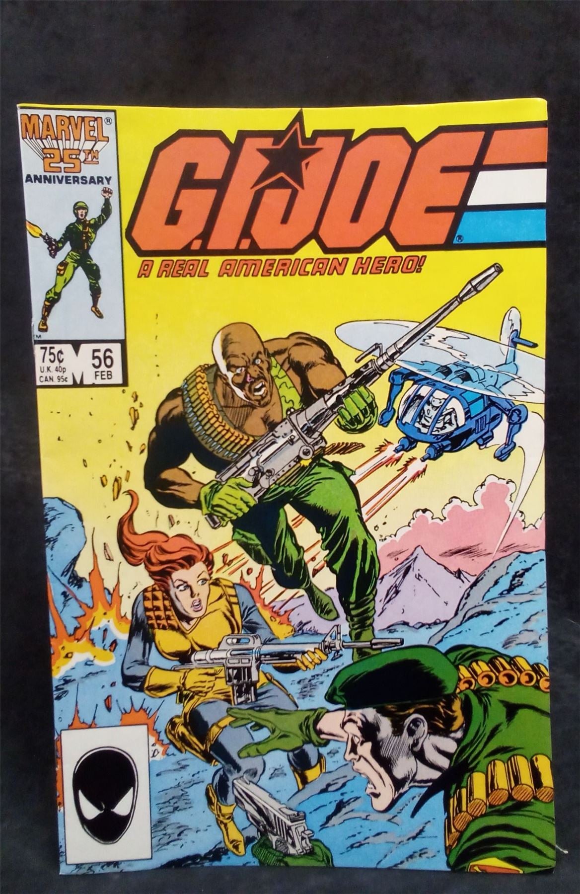 G.I. Joe: A Real American Hero #56 1987 Marvel Comics Comic Book