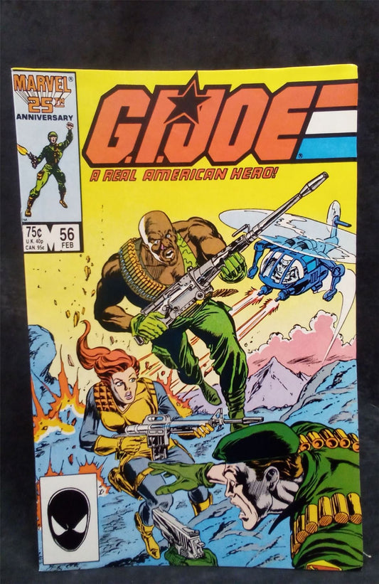 G.I. Joe: A Real American Hero #56 1987 Marvel Comics Comic Book